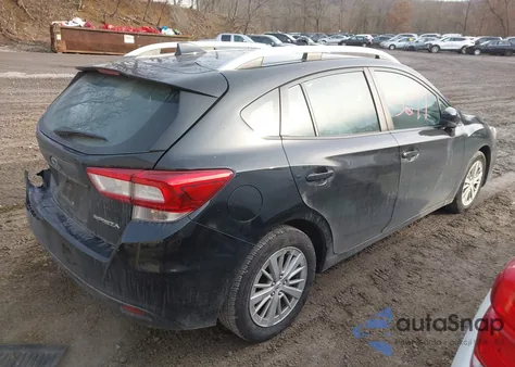 2018 Subaru Impreza 2.0I Premium из США, поврежденный, VIN 4S3GTAD64J3743707